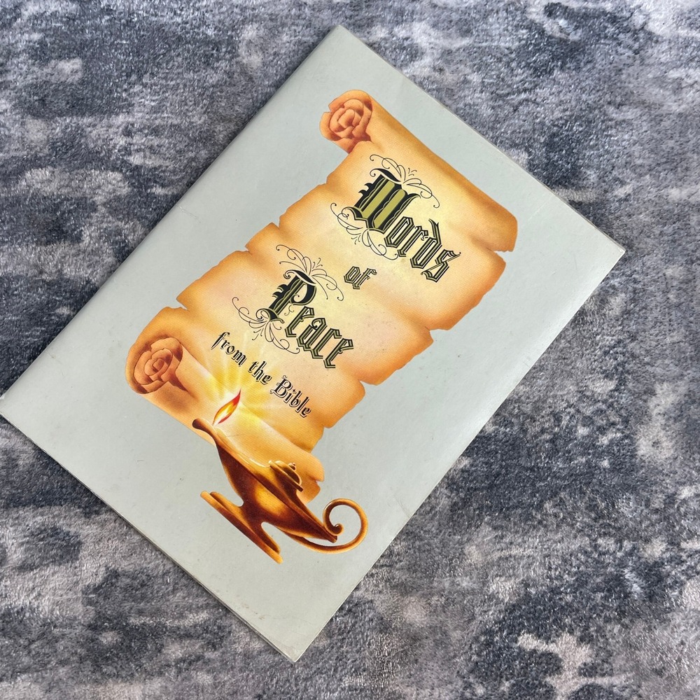 Words of Peace from the Bible Vintage‎ Hardcover Scripture Gift Book